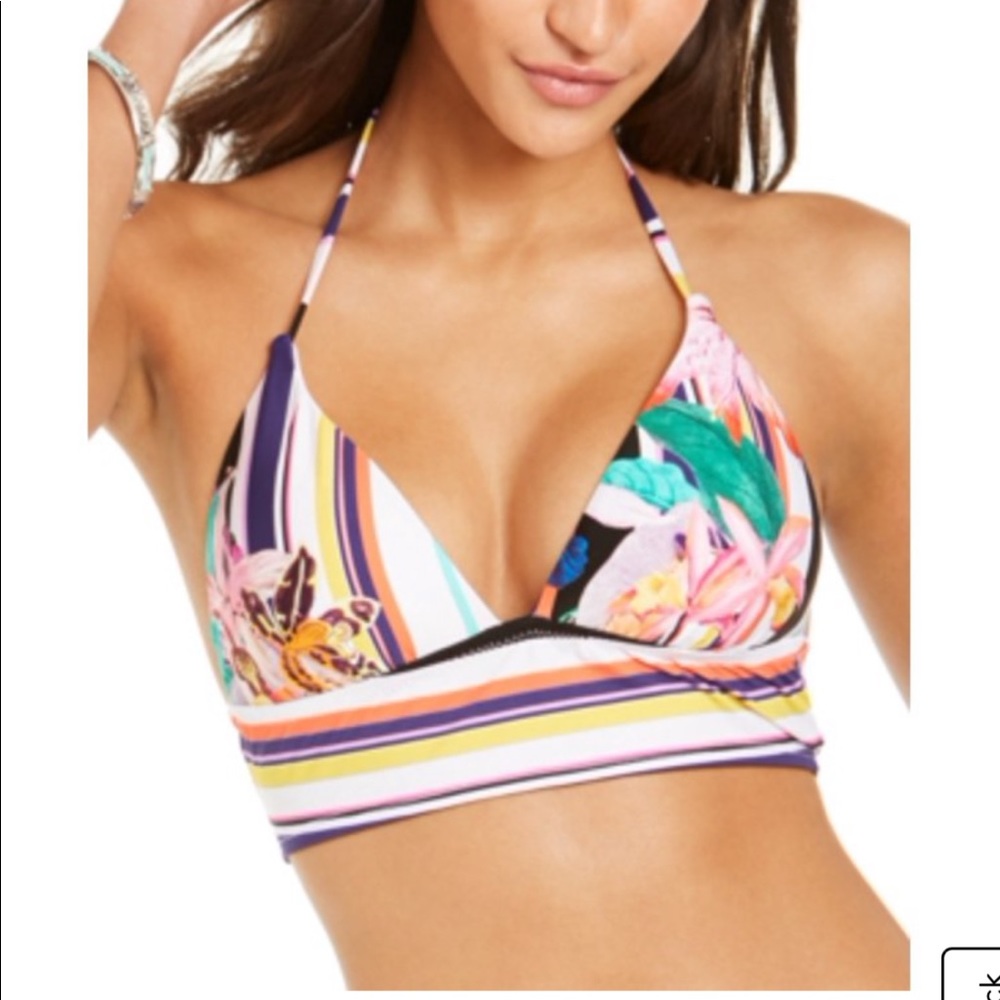 ❤️HP❤️Trina Turk Treasure Cove Printed  Swim Top